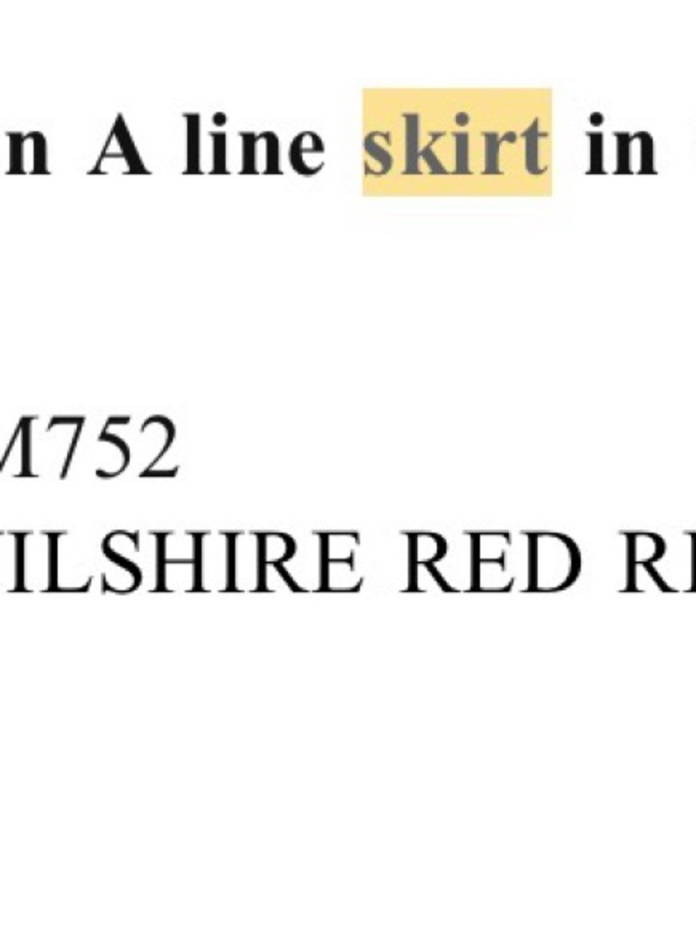 J. Crew Wine Faux-Leather A-Line Midi Skirt - Picture 2 of 5